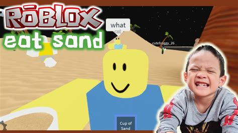 Eat Sand Roblox 😝 Youtube