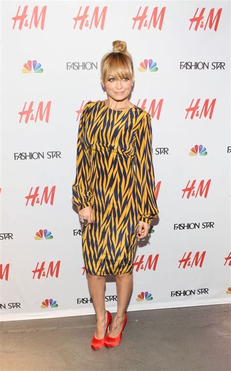 Nicole Richie Fashion Nbcs Fashion Star Event At The Handm Flagship Store