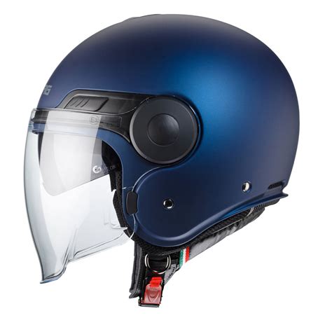 Open Face Helmet Caberg Uptown Blue Yama C6ga0048 Jet Helmets Motostorm