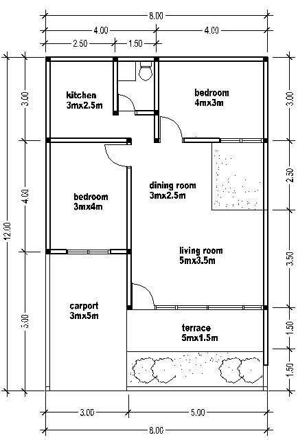 Growth Small House Plan Buildipedia Jhmrad 111330