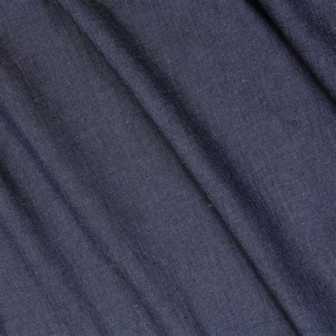 Mid Blue Cotton Denim 4oz Bloomsbury Square Dressmaking Fabric
