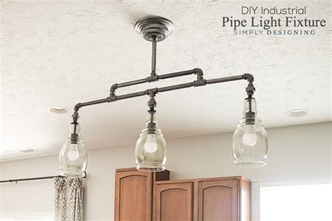 Diy Industrial Pipe Light Fixture