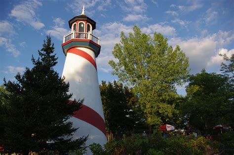 Relax in your lakeside retreat! Darien Lake Kiddie Land lighthouse #seaport | Darien lake ...