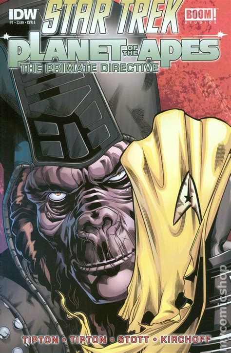 Star Trek Planet Of The Apes The Primate Directive 2014 Idw Comic Books