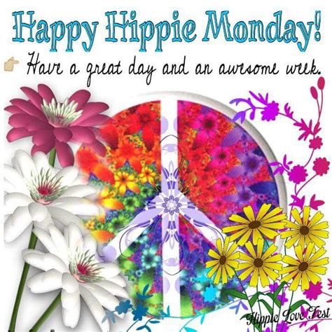 ☮ American Hippie ☮ Happy Hippie Day Monday ☮ Happy Hippie Day