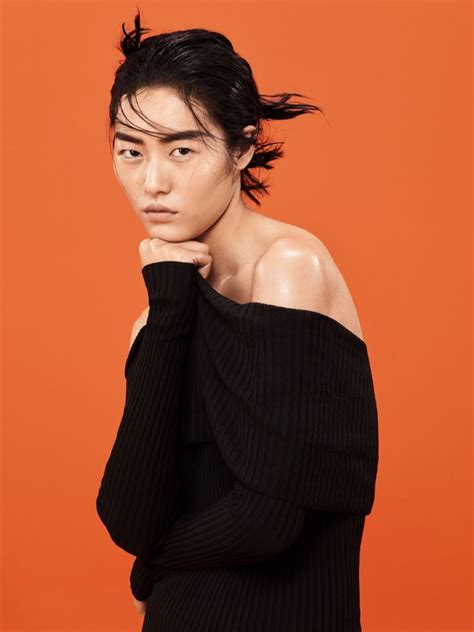 Liu Wen Models 90s Minimalism For Mangos March Campaign Models 90s