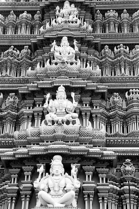 Nanjangud Temple Detail From Main Gopurum Karnataka Maine Temple