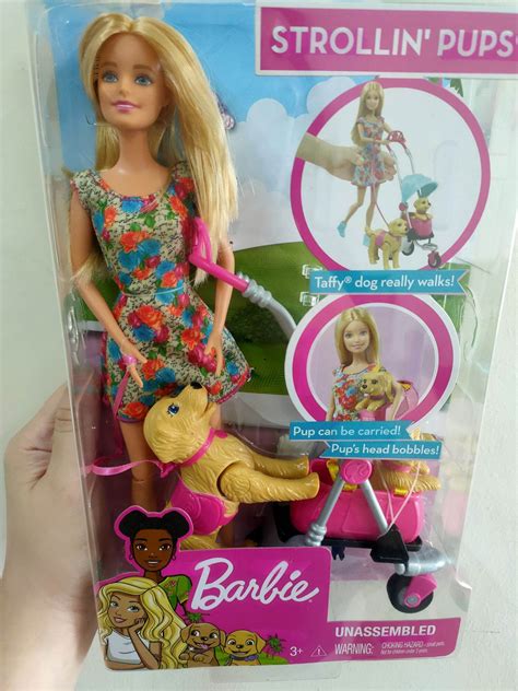 Barbie Strollin Pups Playset By 85％以上節約