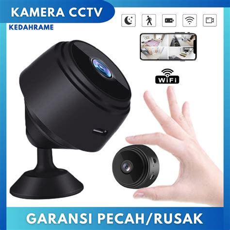 Jual Kamera Mini Cctv Wifi Camera Mini Tersembunyi Pengintai Keamanan