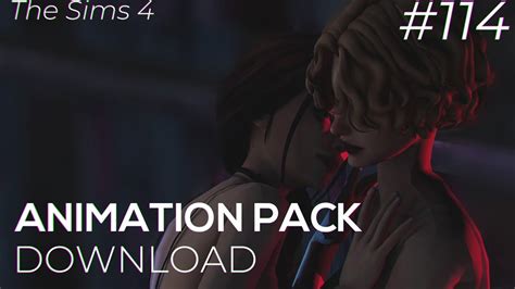 The Sims 4 Animation Pack 114 Download Couple Romantic Kiss