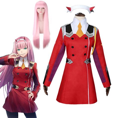 Zero Two Cosplay Costumes Anime Darling In The Franxx Zero Two 02 Dress