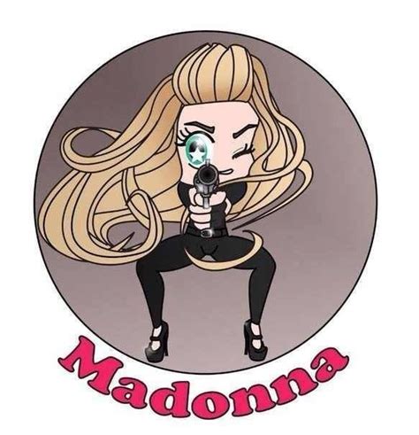 Madonnas Cartoon Estrella Del Pop Septimo Arte Madonna