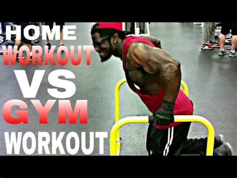 Now i'm more experienced and i plan my workouts myself. GYM VS HOME WORKOUT.. HOW TO GET THE BEST RESULTS - YouTube