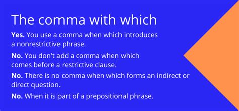 The Comma Before Which Explained With Clear Examples