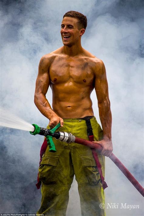 Firefighters Strip Off For 2017 Firefighters Calendar Australia Daily Mail Online