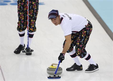 Norways Curling Team Has Gold Medal Taste In Pants Curling Team