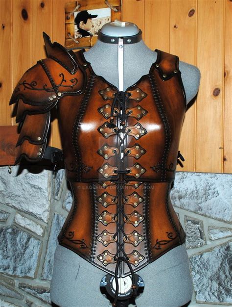 Custom Order Leather Armor Chest Armor Female Armor