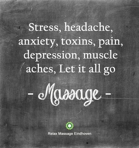 Be Fully Relaxed Before Starting To Receive Your Massage Its The Only Way To Get All The