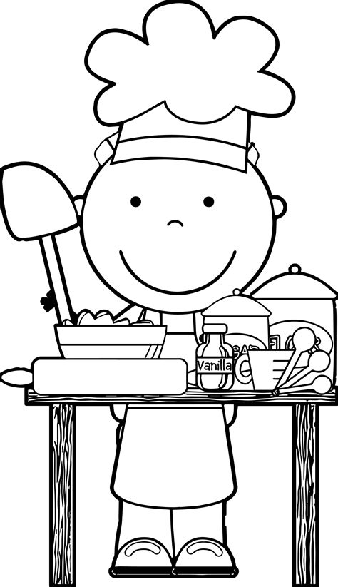 Free Chef Clipart Black And White Download Free Chef Clipart Black And