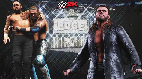 WWE 2K Mods Edge Smackdown 2021 Updated Attire Updated Beard YouTube