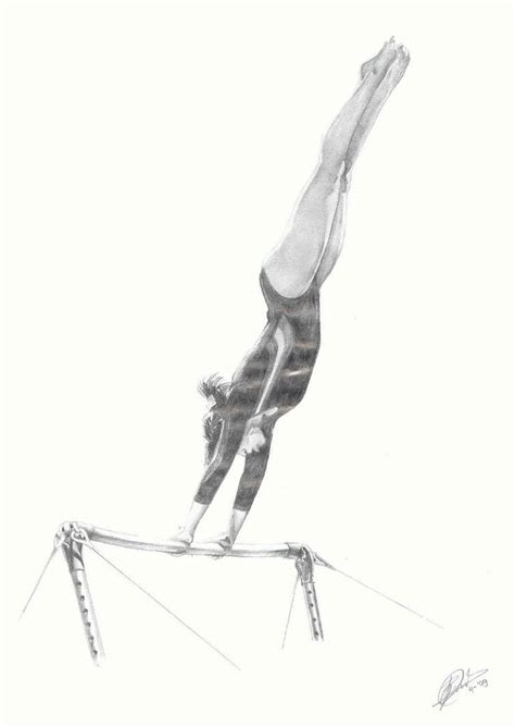Gymnast by missmeliss on deviantart. gymnastics by LiskeBunnik | Dancing drawings, Ballet ...