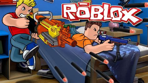 Roblox Nerf Gun Wars Nerf Fps Roblox Roblox Adventures Youtube