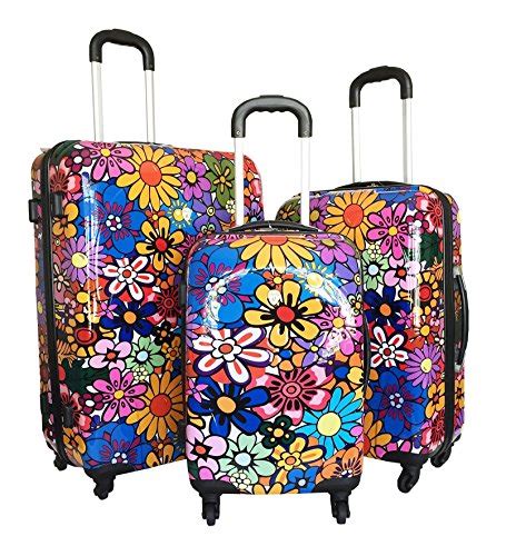 10 Cute Flower Suitcases For The Girly Traveler