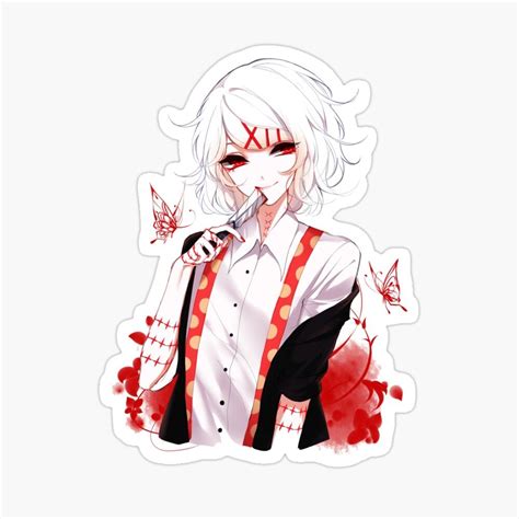 Suzuya Juuzou Tokyo Ghoul Sticker By Fmsfashion Tokyo Ghoul Juuzou