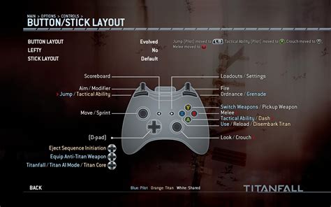 Titanfall Controller Layout Screenshots Gamefrontde