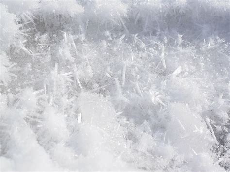 Hd Wallpaper Closeup Photo Of Snow Crystals Eiskristalle Cold Ice