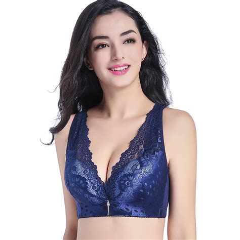 Women Large Size Thin Cup Underwear Female Sexy Lace Adjustable Bra C D
