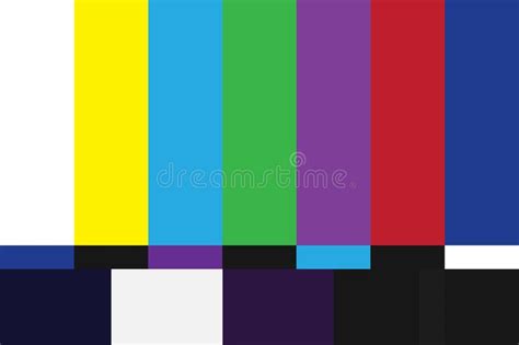Television Test Pattern Stock Illustrations 612 Television Test