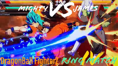 Curse Of Lagging Mighty Vs James Dragonball Fighterz Ring Match Iv And Funny Moments Youtube