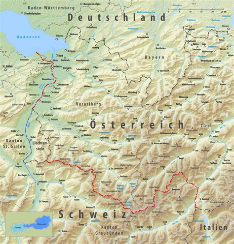 Die grenze zwischen italien und der schweiz umfasst mehrheitlich landgrenzen. Grenze zwischen Österreich und der Schweiz | Schweiz- Wiki ...