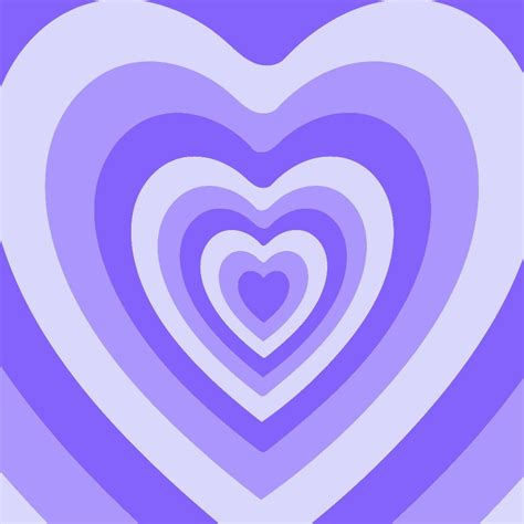 Y2k Powerpuff Girls Purple Lilac Hearts Aesthetic Background In 2021