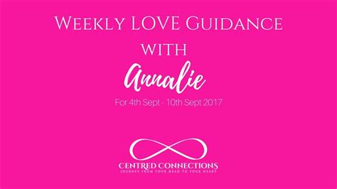 Weekly Love Guidance Youtube 4th Sept To 10th Sept 2017 Youtube