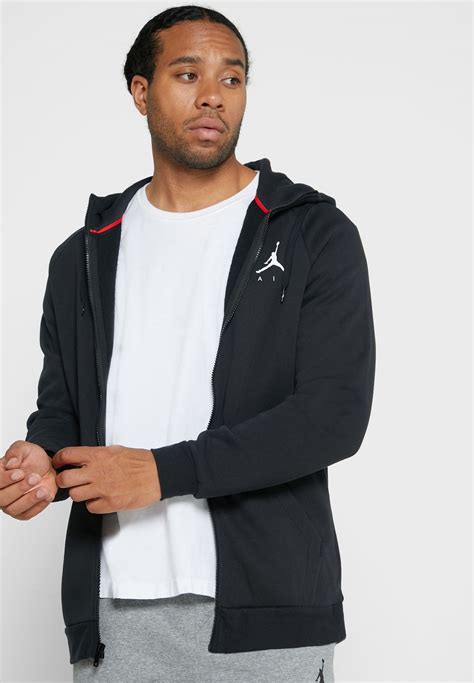 Buy Jordan Black Jordan Jumpman Fleece Hoodie For Men In Dubai Abu Dhabi
