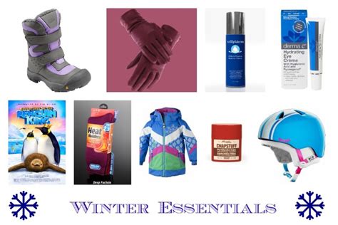 Winter Essentials Momtrendsmomtrends