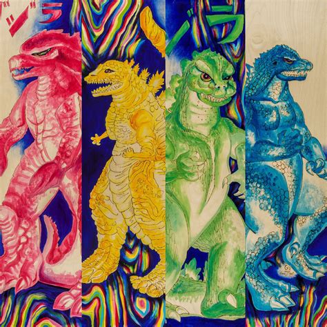 Rainbow Godzilla Collection Premier — Grace Noel