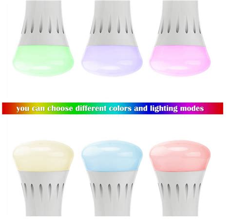 Multicolor Smart Zigbee Led Bulb Dimmable Tunable Led Light Working