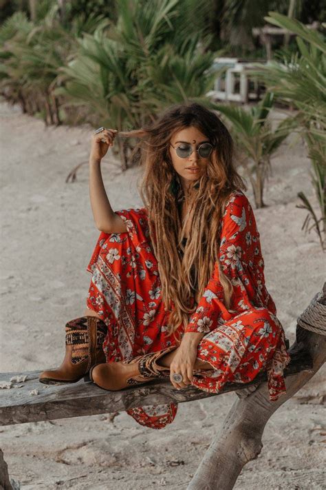 bohemian hippie kimono dress t bandana makes you feel real free spirit woman 100 natur