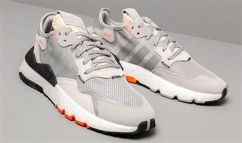 Adidas Adidas Nite Jogger Grey Two Multi Solid Grey Solar Orange In