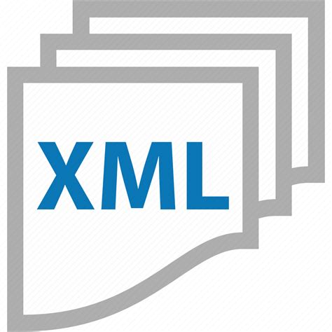 Data Extensible Language Markup Xml Icon Download On Iconfinder