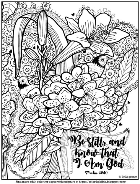 Free Printable Psalm Coloring Page My Xxx Hot Girl