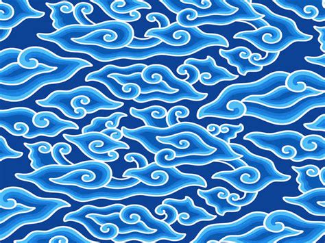 Bentuknya yang berupa garis lengkung ini menyambung. Mengenal Batik Mega Mendung, Motif Batik Kebanggaan ...