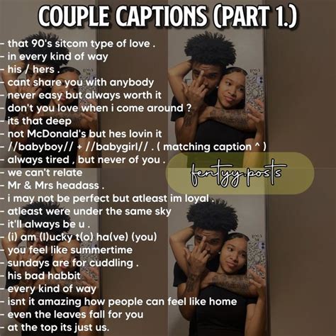 Captions For Couple Pictures Instagram Captions Boyfriend Captions