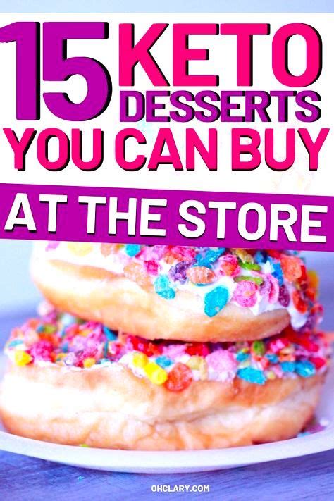 Order diabetic foods and food products online in india at best prices free shipping above rs. 15 Keto Desserts You Can Buy - Best Store Bought Keto Desserts To Try | Keto desserts to buy ...