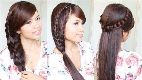 3 Cute And Easy Summer Hairstyles For Medium To Long Hair