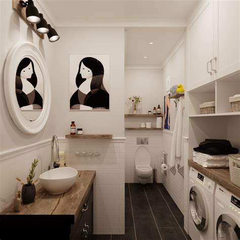 Дизайн проект квартиры в Оренбурге On Behance Relaxing Bathroom