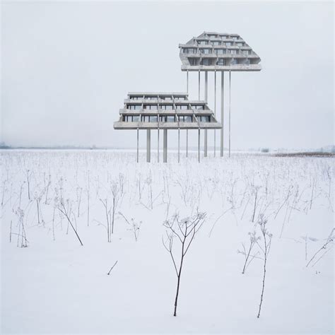 Matthias Jung Makes Montages Of Surreal And Structurally Impossible